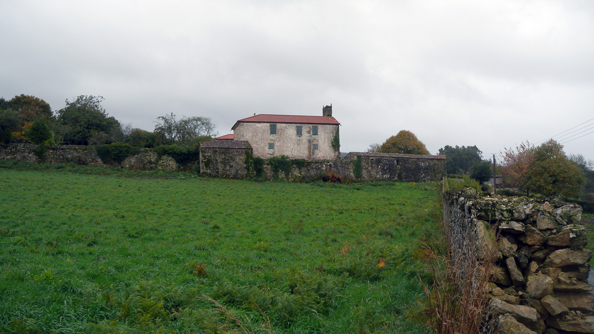 Capela e pazo de Trasfontao